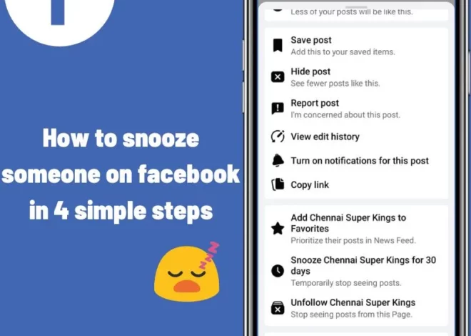 How to Snooze Someone on Facebook in 4 Simple Steps