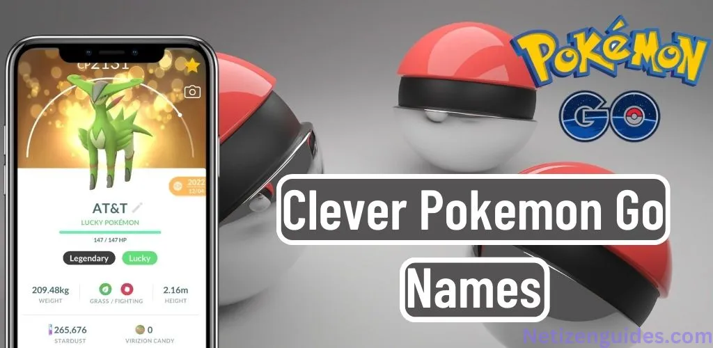 Clever Pokemon Go Names