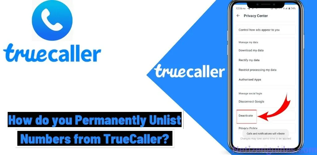 How do you Permanently Unlist Numbers from TrueCaller