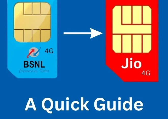 A Quick Guide: How to Port BSNL to Jio in 60 Secs