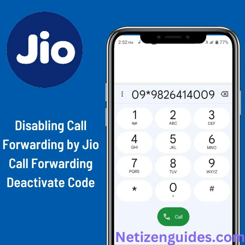 Disabling Call Forwarding by Jio Call Forwarding Deactivate Code