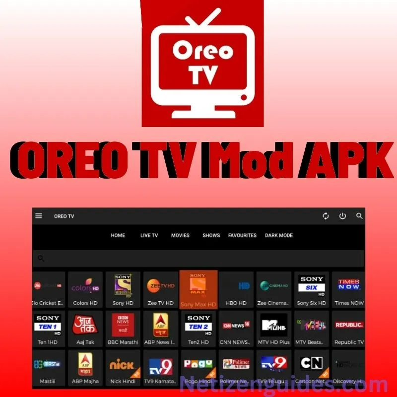 OREO TV Mod APK Free Download in 2023