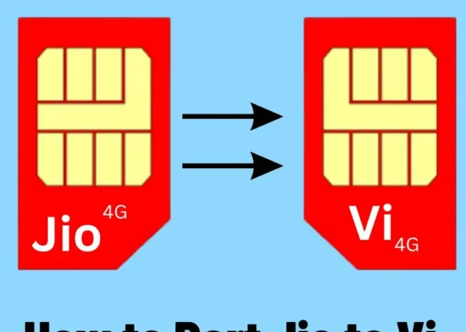 A Comprehensive Guide: How to Port Jio to Vi