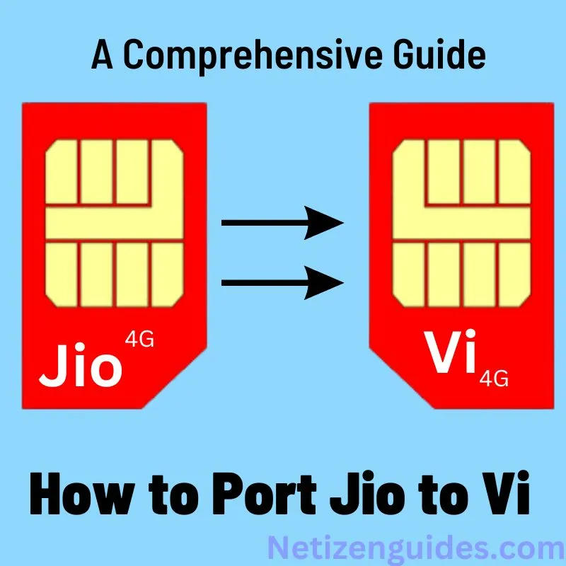 A Comprehensive Guide: How to Port Jio to Vi