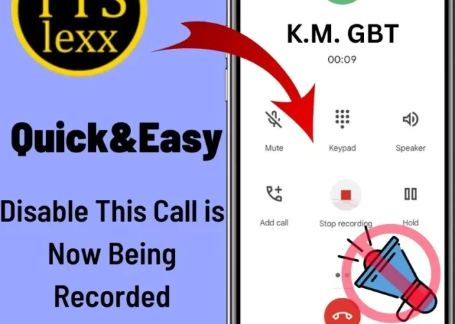 Quick&Easy: How to Disable This Call is Now Being Recorded