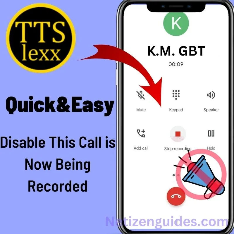 Quick&Easy: How to Disable This Call is Now Being Recorded