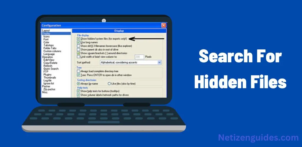 Search For Hidden Files