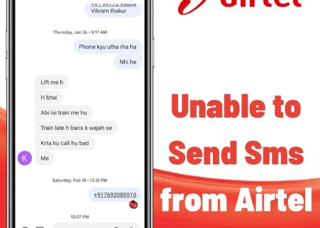 Unable to Send Sms from Airtel: Check the Causes & Explanations