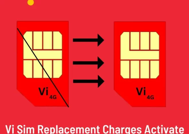 Vi Sim Replacement Charges: Activate VI Sims and Upgrade to 4G