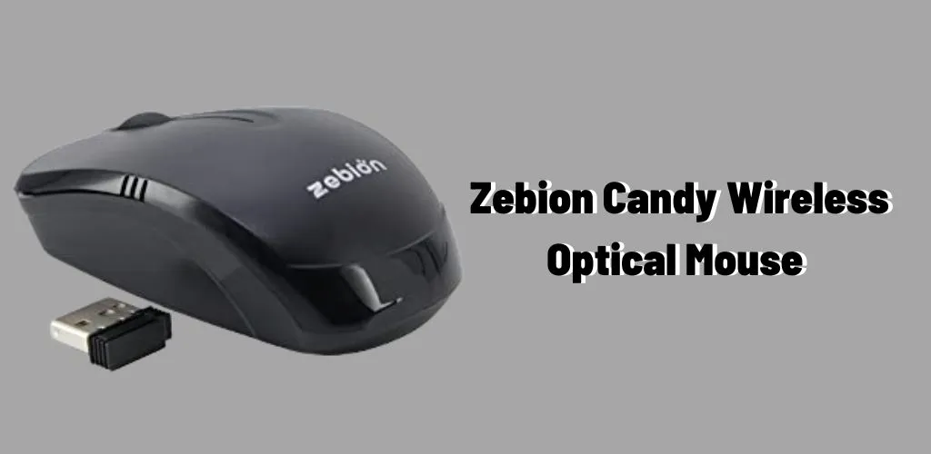 Zebion Candy Wireless Optical Mouse 