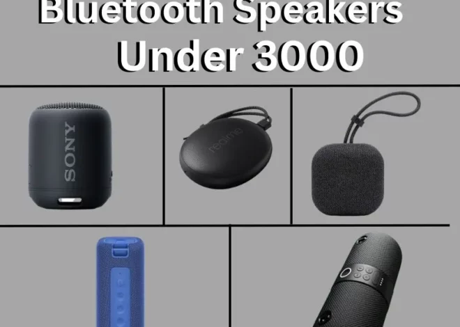 List of Top 5 Best Bluetooth Speakers Under 3000