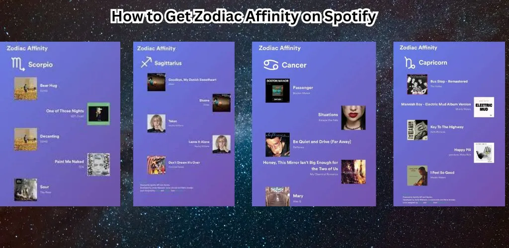 How to Get Zodiac Affinity on Spotify