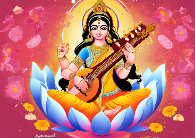 Basant Panchami Wishes for Saraswati Puja Celebrations