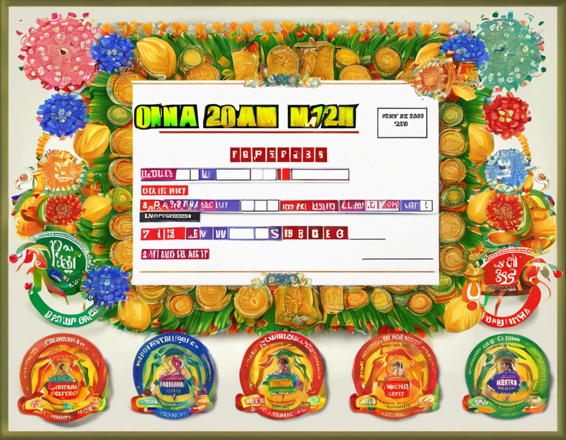 2023 Onam Bumper Lottery Result Announced!