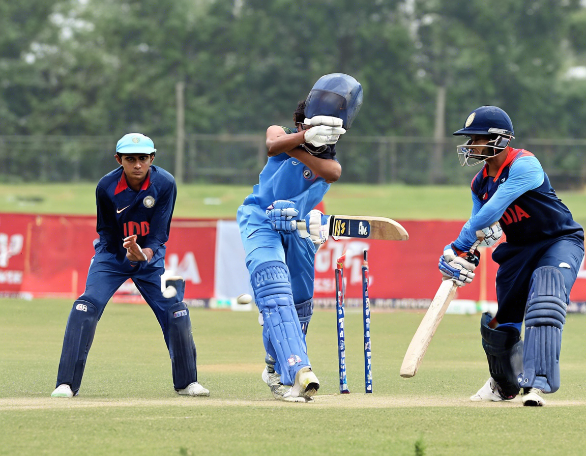 India U19 Dominates USA U19 in Youth Cricket Match