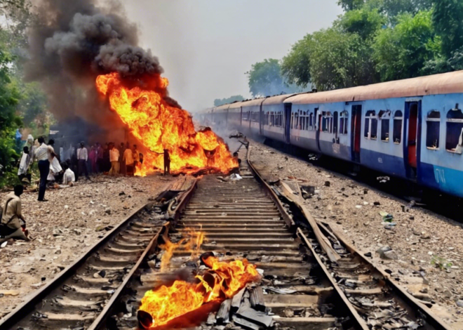 Tragedy Strikes: New Delhi Darbhanga Train Fire